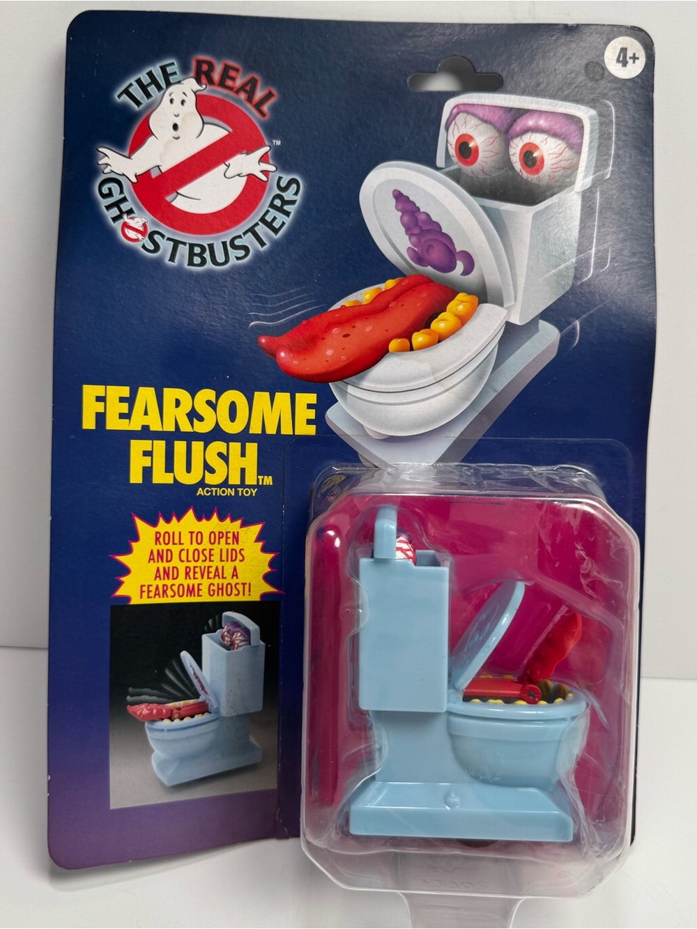 The Real Ghostbusters Fearsome Flush Action Toy Kenner Hasbro